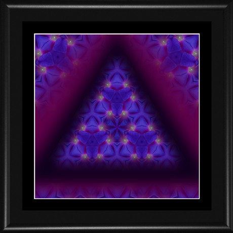 Mystická (MANDALA 813) MANDALA 813 - 18x18 (15x15) rám černý kov